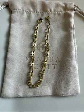 Kendra Scott Gold Link Chain Bracelet